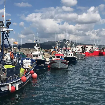 Vistas A La Ria De Muros Noia En Portosin